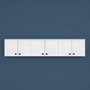 Hanah Home Armario Multiusos EA103 - 2566 Blanco